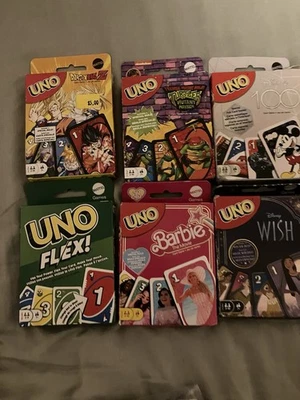 a lot of uno card games there are 14 of them - Image 1 of 4