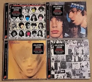 The Rolling Stones Collector's Edition CD LOT Some Girls Black Blue Goats Exile - Foto 1 di 8