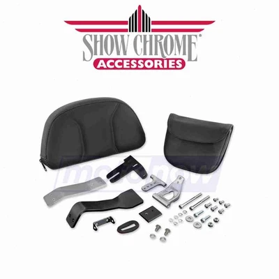 Show Chrome Smart Mount Quick Detach Backrest Kit for 2010-2013 Can-Am fs Foto 1 de 4