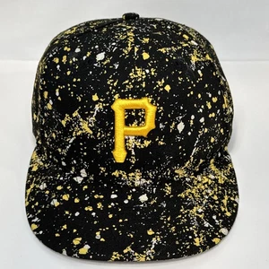 New Era Pittsburgh Pirates 9Fifty Paint Splatter Snapback Hat OSFM MLB - Picture 1 of 18