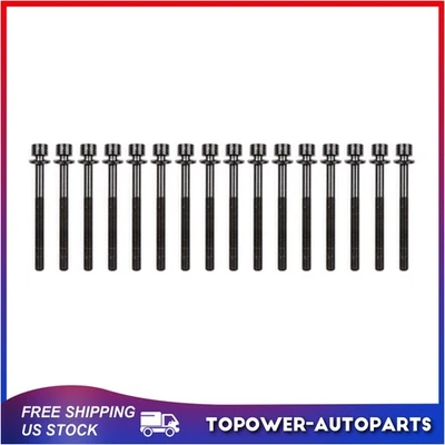 Conjunto de parafusos de cabeça 95-09 para Nissan Maxima 350Z para Infiniti 3.0L 3.5L VQ30DE VQ35DE - Imagem 1 de 4