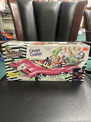 Creepy Cruiser Kenner 1990 Beetlejuice Vintage Boxed Action Figure Car - Image 1 of 4