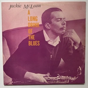 Jackie McLean - A Long Drink Of The Blues - 1986 - Vinyl Record LP Nm - Foto 1 di 6
