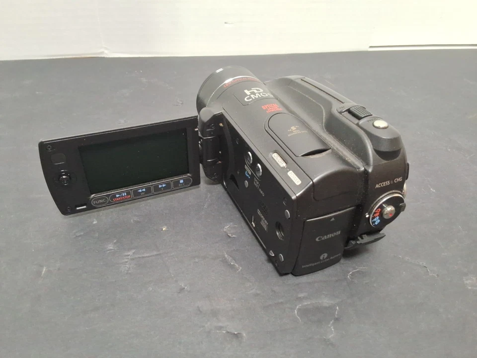 Canon VIXIA HG20 Handheld Camcorder - body only - NO BATTERY - WORKING w/adapter - Image 1 of 4