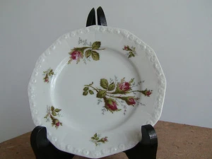 Rosenthal Moss Rose Maria White Bread and Butter Plates 6" / Set of 6 - Picture 1 of 3