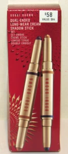 Bobbi Brown Long-Wear Cream Eye Shadow 2 Dual Stick Taupe Midnight Soft Bronze + - Picture 1 of 2