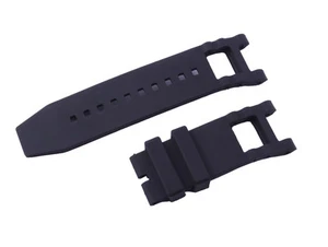 Black Silicone Rubber Watch Band Strap For Invicta Subaqua Collection 5511 - Picture 1 of 1