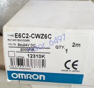 Codificador rotativo OMRON E6C2-CWZ6C 2000P/R E6C2CWZ6C nuevo en caja envío gratuito - Imagen 1 de 2