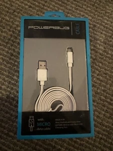 Fast Charging USB A Male To Micro Data charging cable White For Android - Picture 1 of 2
