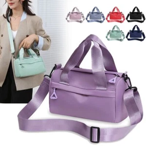 Portable Crossbody Oxford Cloth Multi-Zipper Cloth Bag Gift Tote Bags - Picture 1 of 19