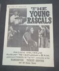 Original The Young Rascals Hand Bill 1968 Vancouver Canada Pat O'Day & Assc.