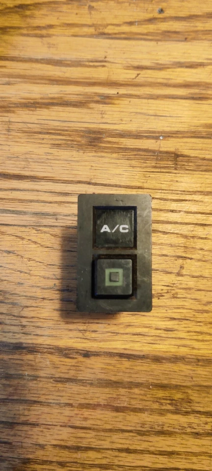 Nissan D21 1986-1994 camioneta Pathfinder carrocería dura botón interruptor de aire acondicionado OEM 7 PINES Foto 1 de 1