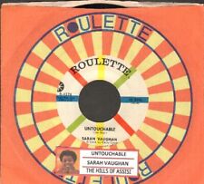 Vaughan, Sarah - Untouchable Roulette 4378 Vinyl 45 rpm Record