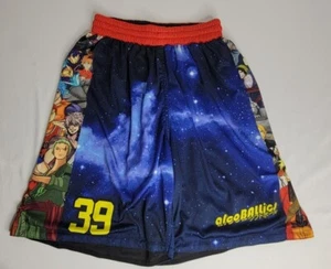 Anime Alcoballics Athletic Basketball Shorts #39 sz 12 Youth - Picture 1 of 7