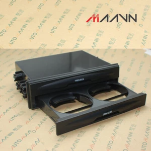 Dash Single Din Storage Box w Cup Holder For Toyota Honda Volkswagon Nissan car - Bild 1 von 3