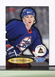 1996-97 Fleer Starting Lineup Keith Tkachuk #4 - Foto 1 di 2