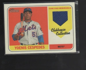 YOENIS CESPEDES 2018 TOPPS HERITAGE CLUBHOUSE COLLECTION RELIC CARD #CCR-YC - Picture 1 of 1