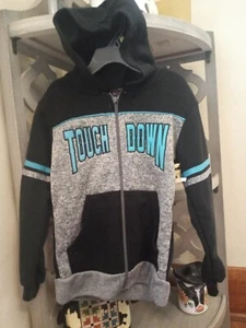 Boys Size 7 Hooded Touchdown Jacket With Pockets - Picture 1 of 1