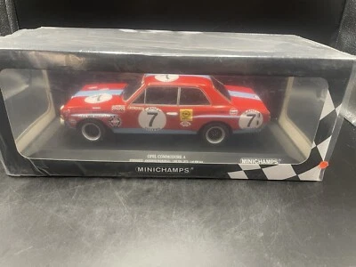 Opel Commodore A Steinmetz 24H SPA 1972 1.18 Minichamps 1/18 Mint Box - Immagine 1 di 4