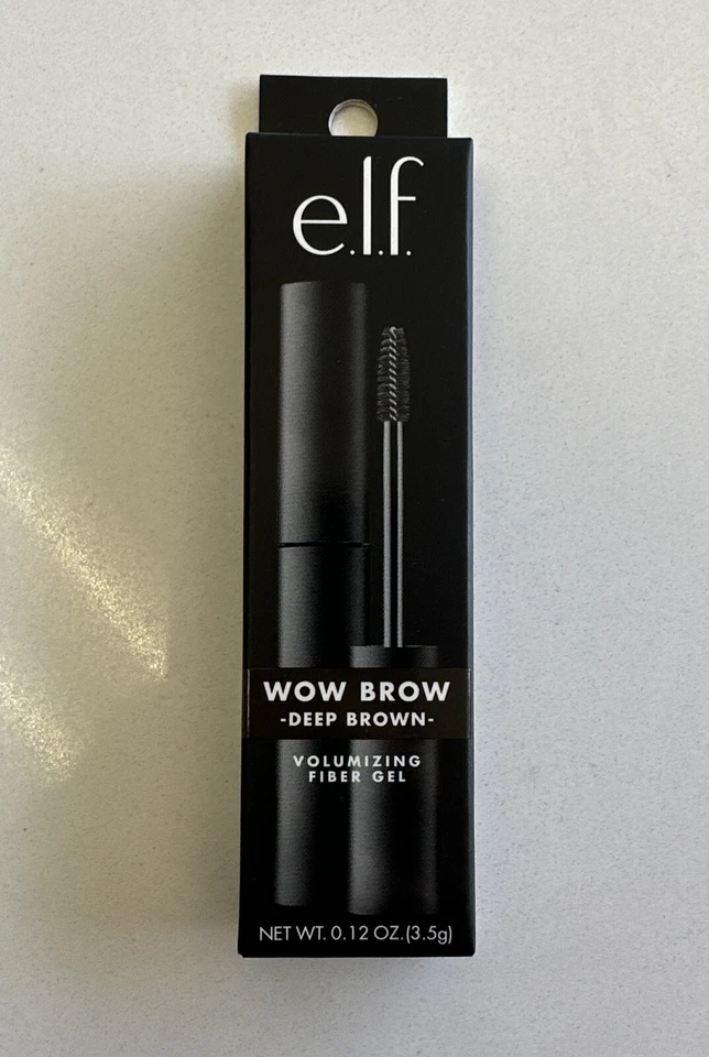 ELF WOW Brow Volumizing Fiber GEL 83574 Deep Brown