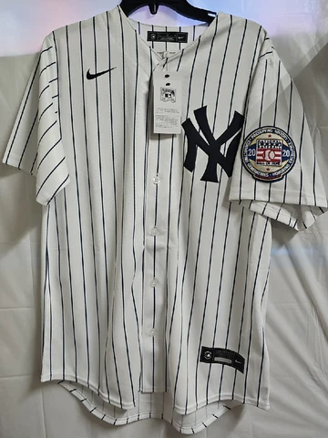 New Nike Derek Jeter New York Yankees Authentic Hall of Fame Jersey Size M Cover