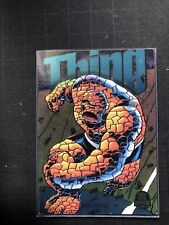 1994 Marvel Universe (Fleer) “Power Blast" Chase Card #9 THING