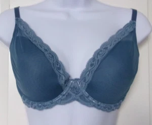 Natori FeathersUnderwire Bra size 34DD Style 730023 Poolside (Blue) - Picture 1 of 3
