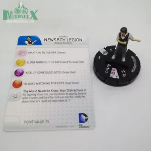 Heroclix Superman / Wonder Woman set Newsboy Legion #007 Common figure w/card! - Picture 1 of 1