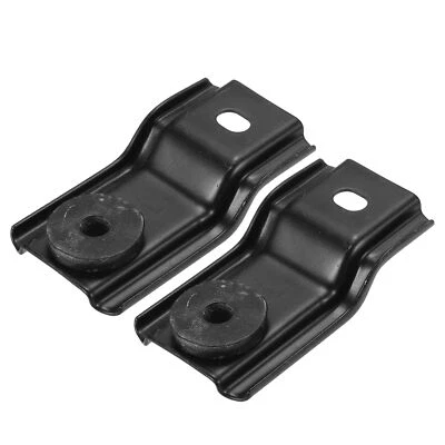 Par de soportes de montaje de radiador superior para Nissan 240SX 1994-1998 bujes de goma Foto 1 de 4