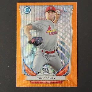 TIM COONEY 2014 TOPPS BOWMAN REFRACTOR 1ST #BCP44 MLB CARDINALS - Picture 1 of 2