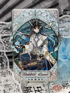 Anime Honkai: Star Rail Dan Heng Imbibitor Lunae Metal Brooch Pin Lapel Badge - Picture 1 of 3