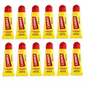 Carmex Classic Lip Balm 0.35oz NEW SEALED - Lot of 12 - Picture 1 of 6