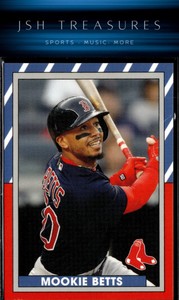 2018 Topps Throwback Thursday #122 Mookie Betts NM