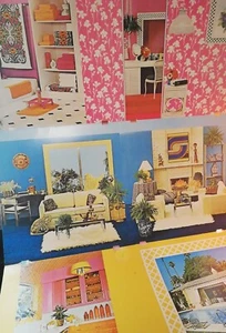 LA CASA DI BARBIE MATTEL TOWNHOUSE MAISON #7825 HOUSE DOLL RICAMBIO PARETE - Foto 1 di 7