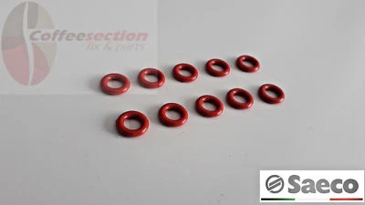 Set ricambi Saeco - 10 x NM01.057 guarnizioni, orings, Magic, Vienna, Odea, Talea - Immagine 1 di 2