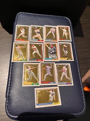 1992 Topps Micro Baseball Gold Insert, Choose a Card: - Image 1 of 2