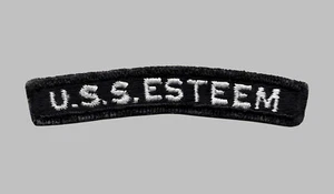 US Navy MSO-438 USS Esteem Minesweeper UIM Shoulder Rocker Tab (01) - Bild 1 von 1