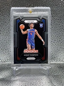 2023-24 Panini Prizm Monopoly AUSAR THOMPSON Base Rookie Pistons RC - Picture 1 of 3