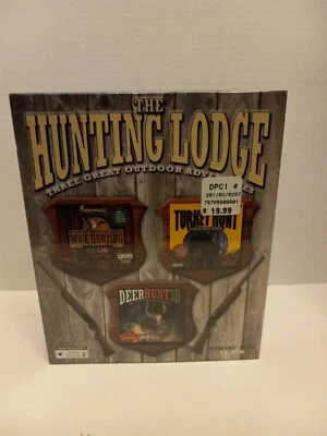 The Hunting Lodge Three Great Outdoor Adventures Duck Turkey Deer Hunting CD ROM - Image 1 of 4