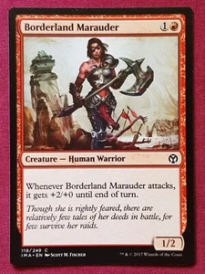 Magic The Gathering ICONIC MASTERS BORDERLAND MARAUDER red card MTG - Bild 1 von 2