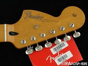 Fender Jimi Hendrix Strat NECK w/ TUNERS Stratocaster Maple Reverse Headstock