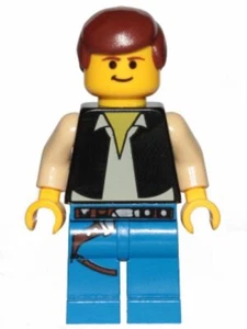 LEGO® Minifiguren sw1032 - Han Solo, blaue Beine (20th Anniversary Torso) - Bild 1 von 1