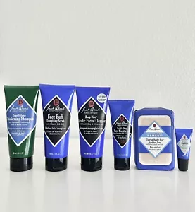 Jack Black Body Soap Glycolic Cleanser Thickening Shampoo Face Moisturizer Scrub - Picture 1 of 15