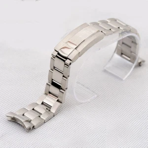 Screwed links Solid Stainless steel strap band bracelet (fits) Rolex OYSTER 20mm - Picture 1 of 9
