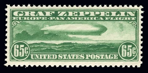 MOMEN: US STAMPS #C13 GRAF ZEPPELIN MINT OG NH VF LOT #90758* - Picture 1 of 2