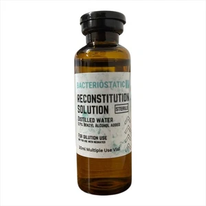 Acqua Batteriostatica - 2 x 30ml - Soluzione per Ricostituzione - Acqua BAC Regno Unito - Foto 1 di 2