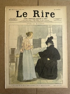 Le Rire Journal Humoristique French Magazine March 27, 1897 - Picture 1 of 4