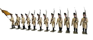 CBG Mignot Rare Boxed Set Of 12 Toy Soldiers 351/12 #37 Autrichiens Older Set - Picture 1 of 20