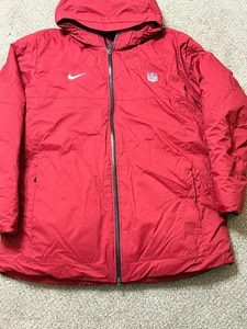 Chaqueta Parka con Capucha Nike NFL Team Issue Borgoña Para Hombres XXL DC3054-677 NUEVA SIN ETIQUETAS - Imagen 1 de 4