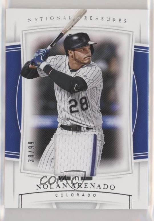 2020 Panini National Treasures /99 Nolan Arenado #97 - Image 1 of 2